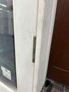 White Exterior 3/4 Glass Double Patio Door 72"x80"
