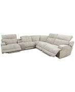 Macys Sebaston 6pc Power Reclining Sectional Online Retail: $3804