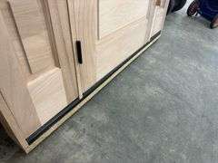 Exterior 8-Lite Mahogany Door 1-3-1 RH