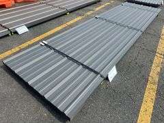 Dull Galvanized Metal Panel 3'x12'