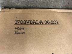 White 36" Single Basin Vanity Kit