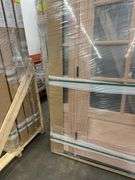 Exterior 8-Lite Mahogany Door 1-3-1 RH