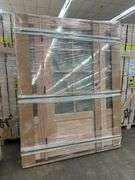 Exterior 8-Lite Mahogany Door 1-3-1 RH