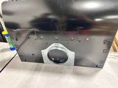 CFM Convertible Under-Cabinet Range Hood with Light in Black