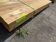 Western Red Cedar Decking 5/4"x4"x8'