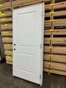 White Steel, Exterior Door 36", Left Hand