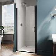 ELEGANT Pivot Shower Door 32 in. W x 72 in. H, Pivot Swing Shower Doors with 1/4 in. Clear Tempered