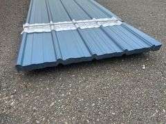 Gallery Blue Corrugated Metal Panel 3'x12'