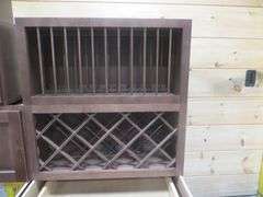 Rustic Walnut Shaker Kitchen Cabinet Set 10'x15'