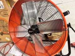 Commercial Electric 24 in. 2-Speed Heavy Duty Tilt Drum Fan