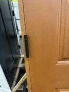 Medium Walnut, Ext Fiberglass, 200PP Plank Panel W/Clavos, 36"x80" RH