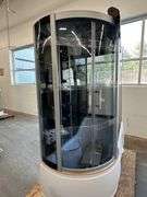 Black Luxury Shower/Tub 32"x60" LHD Jetted, With Many Accessories