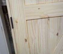 Unassembled Knotty Pine Door 30"x80" RH