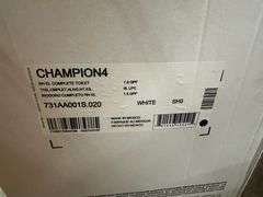 Champion 4, 2 Piece Elongated White Toilet