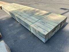 Pressure Treated Dimensional Lumber 6"x6"x16'
