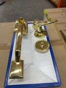 Polished Brass Capri Entrance Handleset