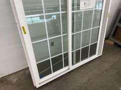 Patio Slider Vinyl Frame Door 71 1/2"x79 1/2"