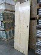 Unassembled Interior Knotty Pine Door 30"x80" LH