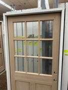 Doug Fir Exterior 9 Lite Door 36"x80" LH
