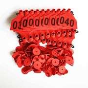 Ear Tags for Cattle, Cows Livestock Identification TPU Precision Tags for Cows Pigs Goats Sheep with