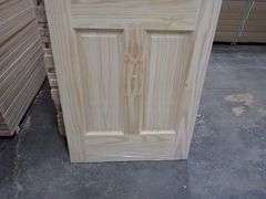 (5 Pack) Interior Clear Pine Door Slab 30"x80"