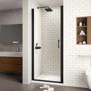 8-29.4" W x 72" H Frameless Pivot Shower Door, 1/4" (6mm) Clear SGCC Tempered Glass Shower Door, Piv