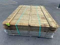 Pressure Treated Stockade Fence Panels 6'x8' With 3" Picket