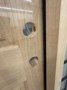 Exterior Castle Knotty Alder With Speakeasy Door 1-3-1 LH