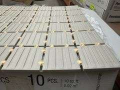 Soho Linen Matte Porcelain Mosaics Tile 2"x2"