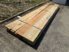 Red Oak Outs Rough Cut Hardwood Lumber 1"xRWxRL (Longest Board is Approximately 12')