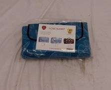 PURE PROTECTOR Picnic Blanket, Waterproof, Durable Handy Beach Picnic Lawn Mat with Strap for Campin