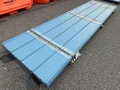 Slate Blue Corrugated Metal Panel 3'x12'