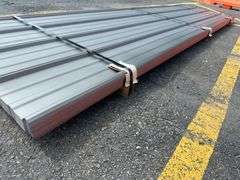 Dull Galvanized Metal Panel 3'x12'