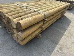 Pressure Treated Southern Yellow Pine Fence Post 4"x8'