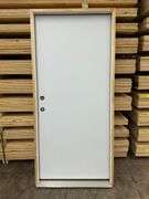 White Steel, Exterior Door 36", Right Hand