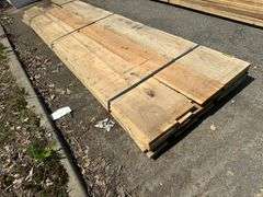 Red Oak Outs Rough Cut Hardwood Lumber 1"xRWxRL (Longest Board is Approximately 12')