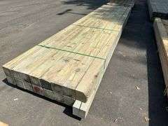 Pressure Treated Dimensional Lumber 6"x6"x16'