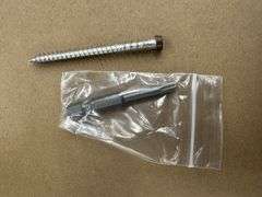 2 1/2x #10 Brown Tip Compsite Screw