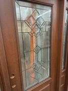 Exterior Fiberglass Deco Door With 2 Side Lites 63 1/2"x81 1/2" RH