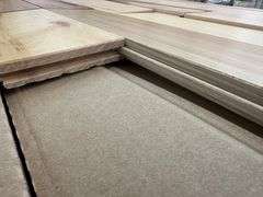 Natural Hickory Low Gloss 3/4"x4"xRL Prefinished Hardwood Flooring