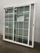 Patio Slider Vinyl Frame Door 71 1/2"x79 1/2"