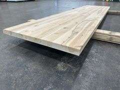 Live Edge, Birch Butcher Block Countertop, 1.5"x25"x98"