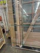 Exterior 8-Lite Mahogany Door 1-3-1 RH