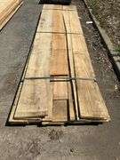 Red Oak Outs Rough Cut Hardwood Lumber 1"xRWxRL (Longest Board is Approximately 12')
