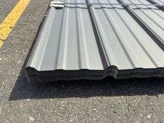 Dull Galvanized Metal Panel 3'x12'
