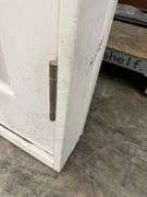 White Exterior 3/4 Glass Double Patio Door 72"x80"