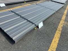 Dull Galvanized Metal Panel 3'x12'