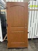 Medium Walnut, Ext Fiberglass, 200PP Plank Panel W/Clavos, 36"x80" RH