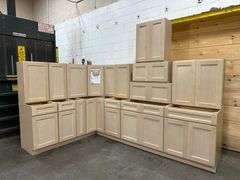 Sonona Wheat Kitchen Cabinet Set 12'x12'