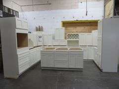 Arcadia Linen Kitchen Cabinet Set 10'x16'x10'